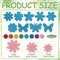 300 Pcs Spring Glitter Foam Stickers - Colorful Flower & Butterfly Shapes - Bulk Self-Adhesive 3D Stickers for Kids' Arts & Crafts, Scrapbooking, and DIY Party Decorations